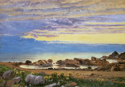 Dawn over the Sea by William Bell Scott